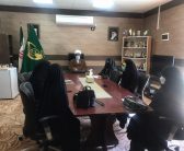 جلسه مربیان خواهر اهواز با سرپرست اتحادیه استان حجت السلام اسکندری برگزار شد.