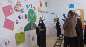 افتتاح نمایشگاه مدرسه انقلاب خواهران شهرستان اهواز – مدرسه دخترانه فدک