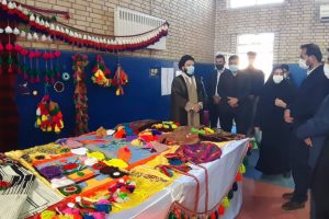 اندیکا|نمایشگاه مدرسه انقلاب اتحادیه انجمن‌های اسلامی دانش آموزان شهرستان اندیکا افتتاح شد